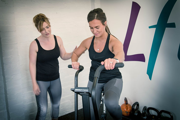 Assault Bike training in Glasgow 